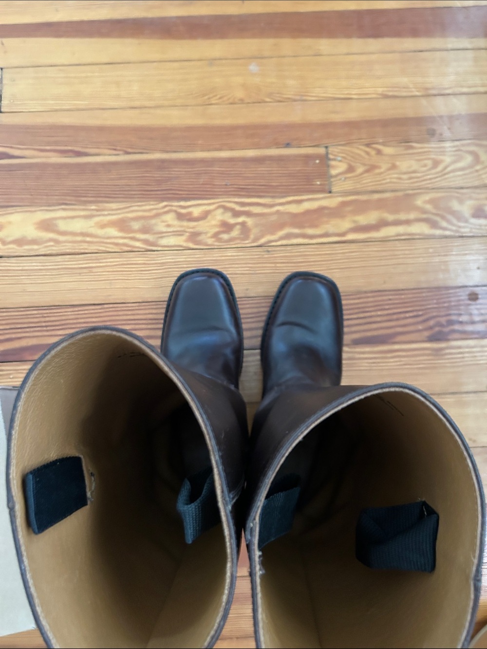 Frye 14L Campus tall boots - bourbon - Picture 7 of 7